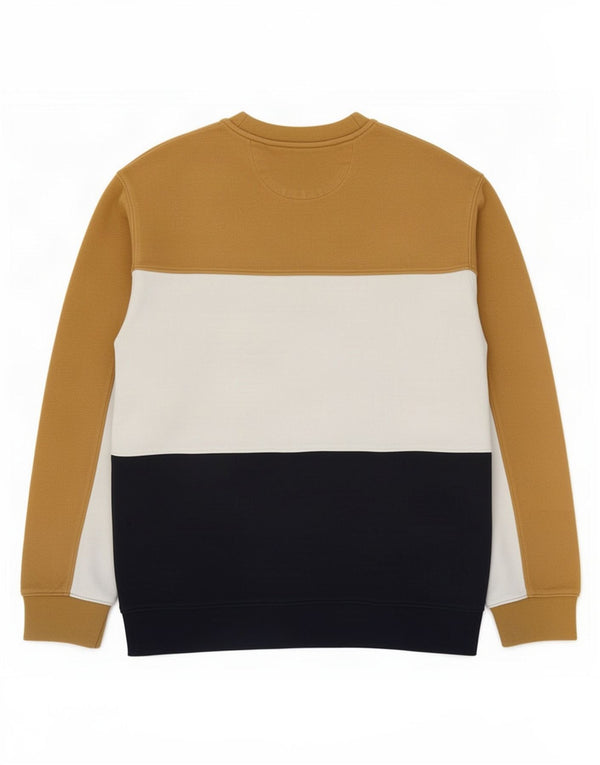 Felpa da donna Zara UK 14 Cotone color block multicolore medio