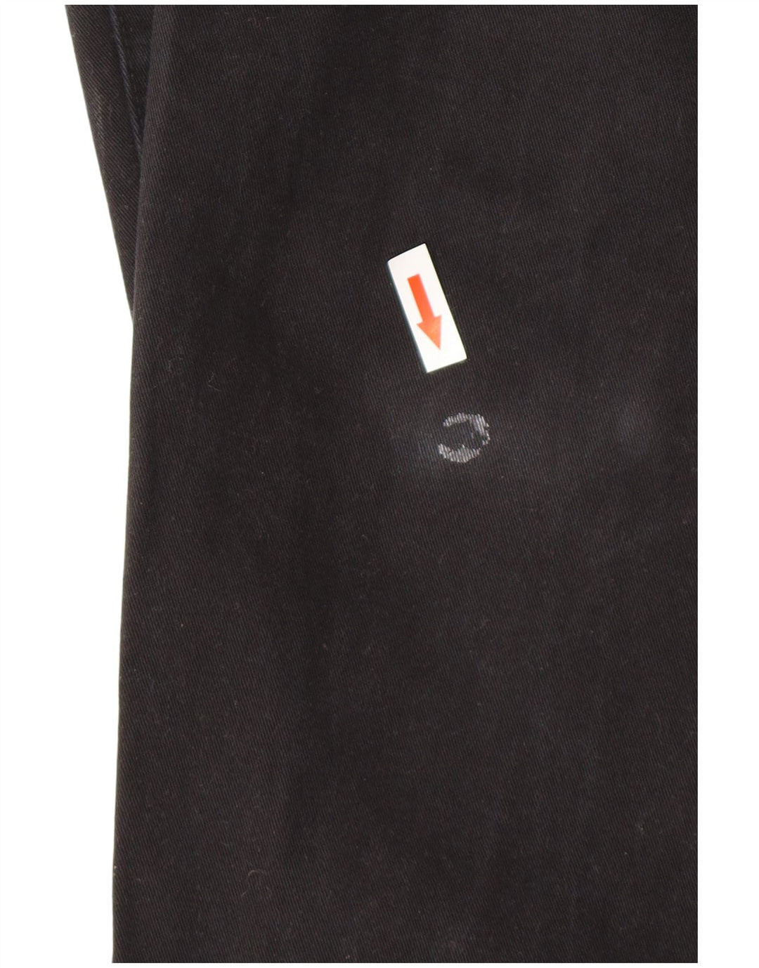 MARKS & SPENCER Pantaloni chino affusolati Harbour blu da uomo W36 L33 neri