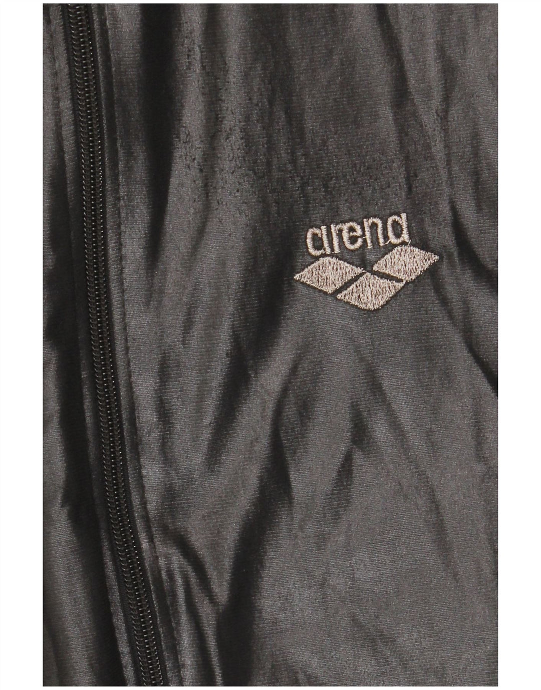 Giacca da ginnastica da ragazzo con grafica ampia e vestibilità ampia Arena, 13-14 anni, nera