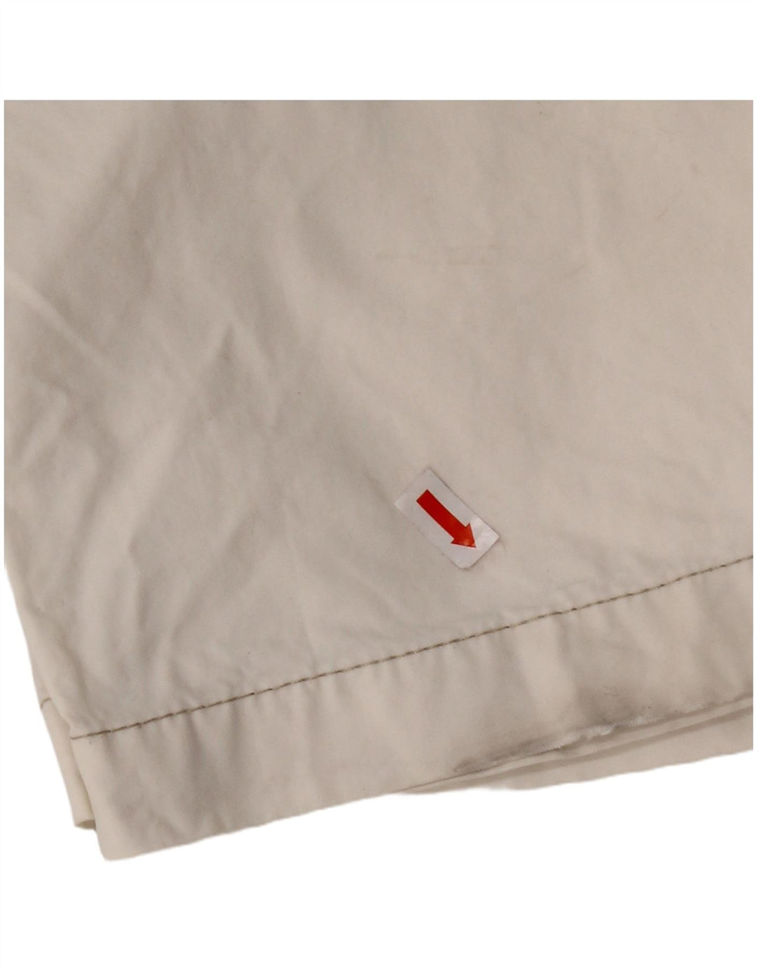 Pantaloni casual dritti da uomo MURPHY & NYE W33 L32 in cotone bianco sporco