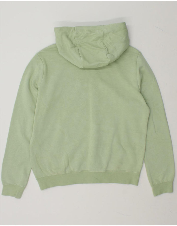 NIKE Womens Graphic Oversized Hoodie Jumper UK 10 Small Green Vintage Nike and Second-Hand Nike from Messina Hembry 
