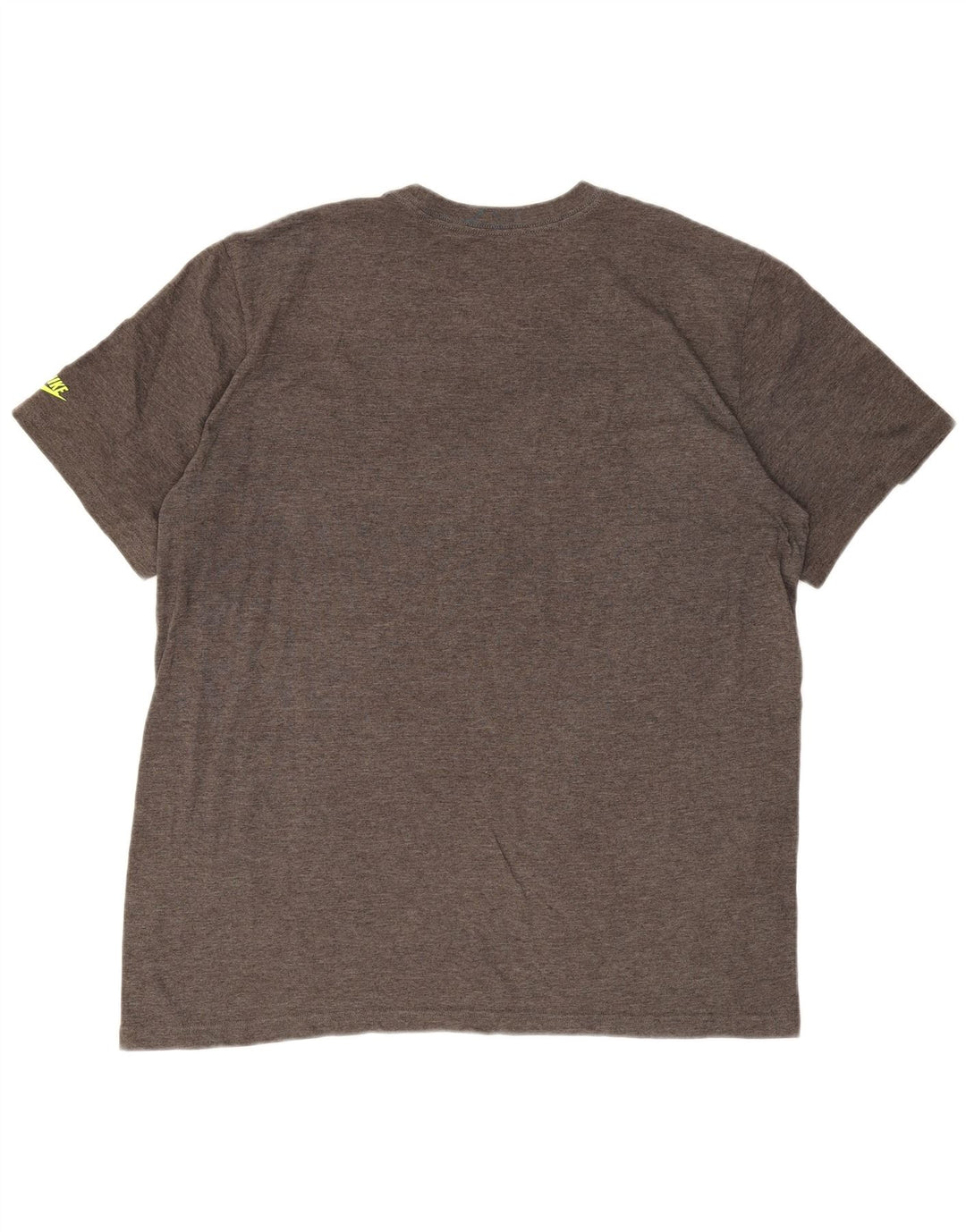 T-shirt grafica da uomo con vestibilità regolare NIKE 2XL in cotone grigio