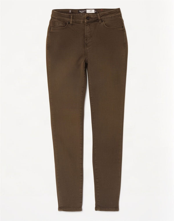 Superdry Womens Alexia Jegging Jeans W30 L32 Khaki Cotton