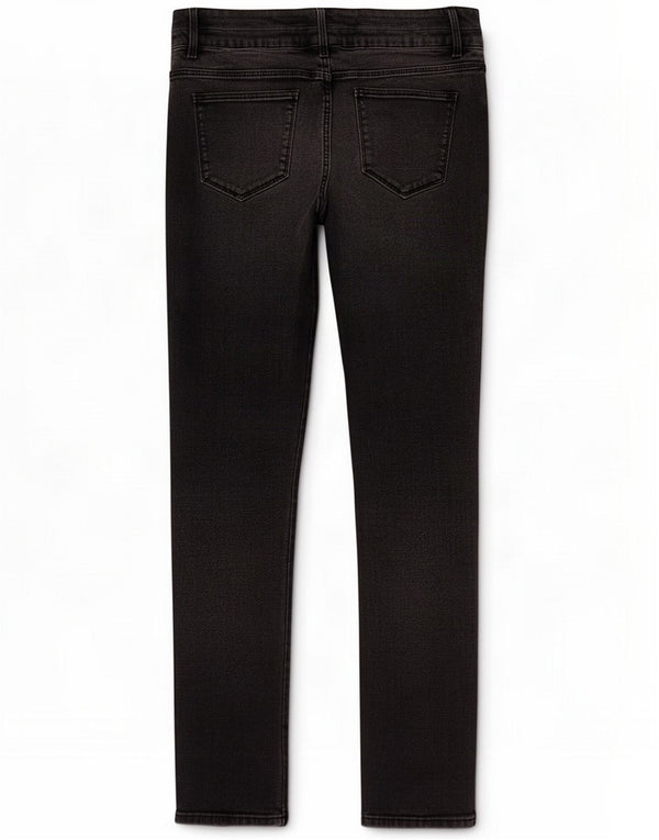 M&Co Womens Skinny Jeans UK 12 Medium W30 L28 Black
