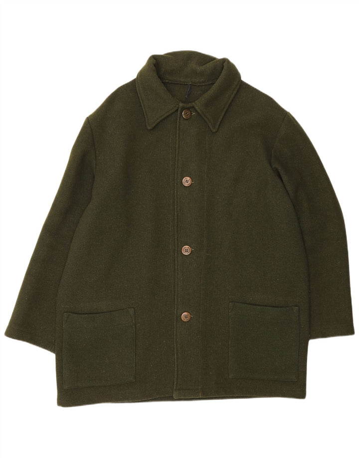 Soprabito vintage da uomo UK 42 XL Cachi