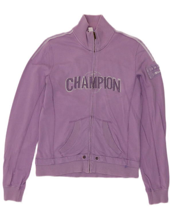 Giacca da tuta da donna Champion Heritage Fit UK 12 viola medio