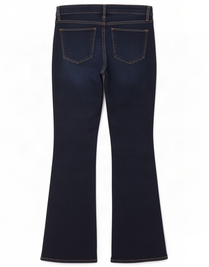 Gap Jeans Bootcut Curvy da donna W28 L31 Blu navy Cotone