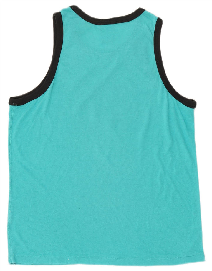 Canotta grafica Nike da donna, top UK 14, blu medio