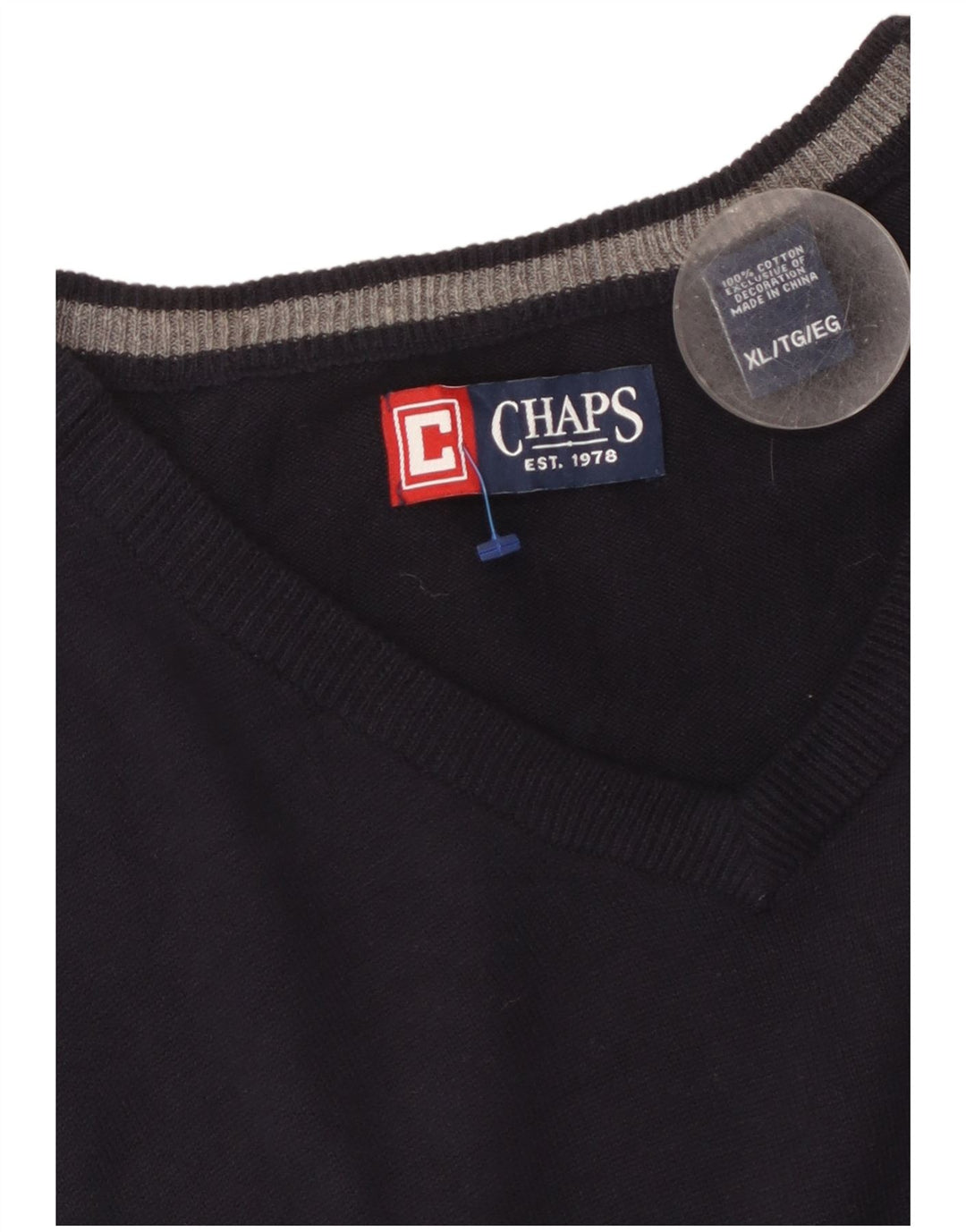 Canotta da uomo CHAPS XL in cotone blu navy