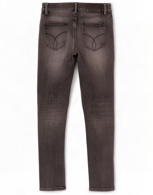 Calvin Klein Mens Skinny Jeans W30 L32 Grey Cotton
