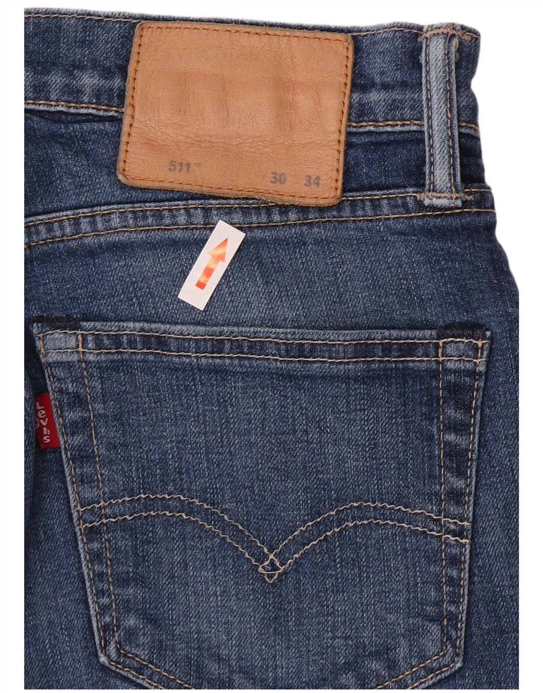 Jeans Levi's 511 Slim da donna W30 L32 in cotone blu