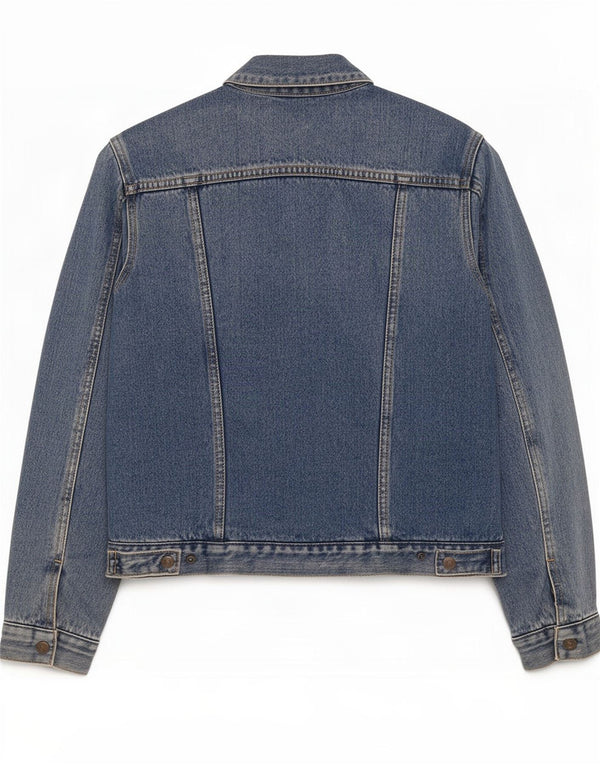 Giacca Levi's da donna in denim Sherpa UK 14 grande blu