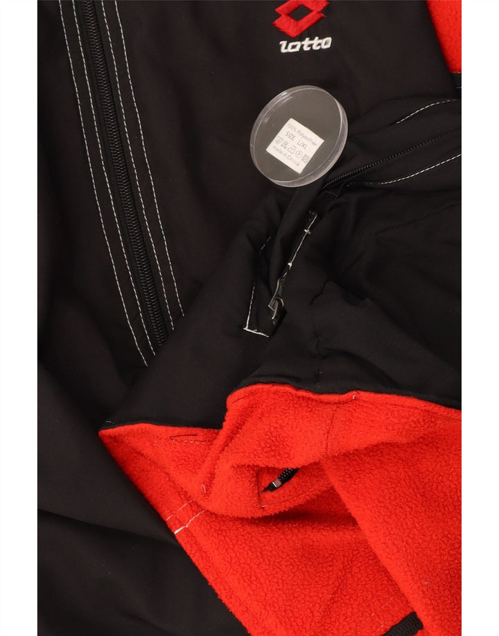 Gilet reversibile da uomo LOTTO UK 40 grande poliestere nero