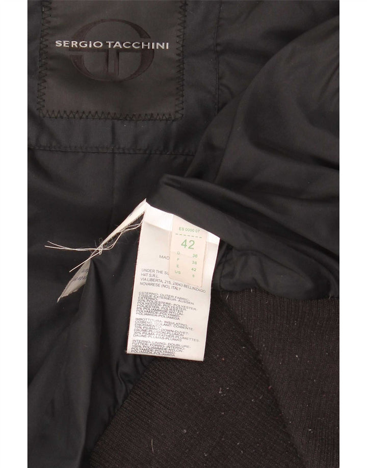 Giubbotto Imbottito Donna Sergio Tacchini IT 42 Medium Nero Poliestere