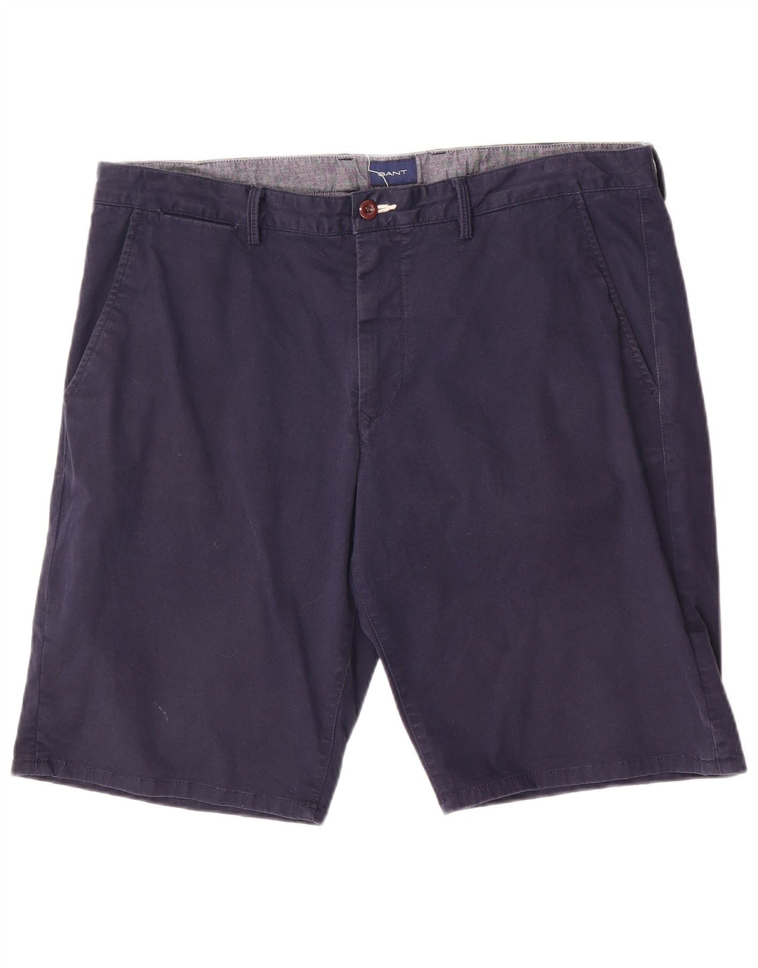 Pantaloncini chino da uomo Gant W36 grandi blu navy