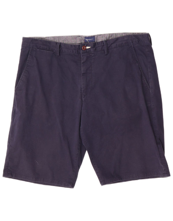 Pantaloncini chino da uomo Gant W36 grandi blu navy