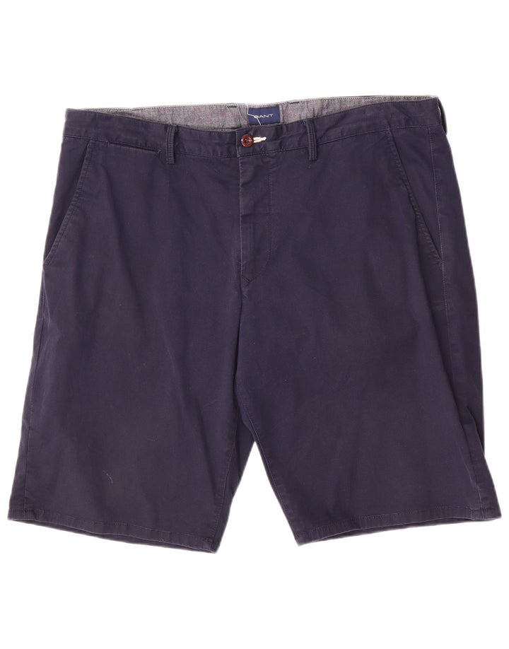 Pantaloncini chino da uomo Gant W36 grandi blu navy
