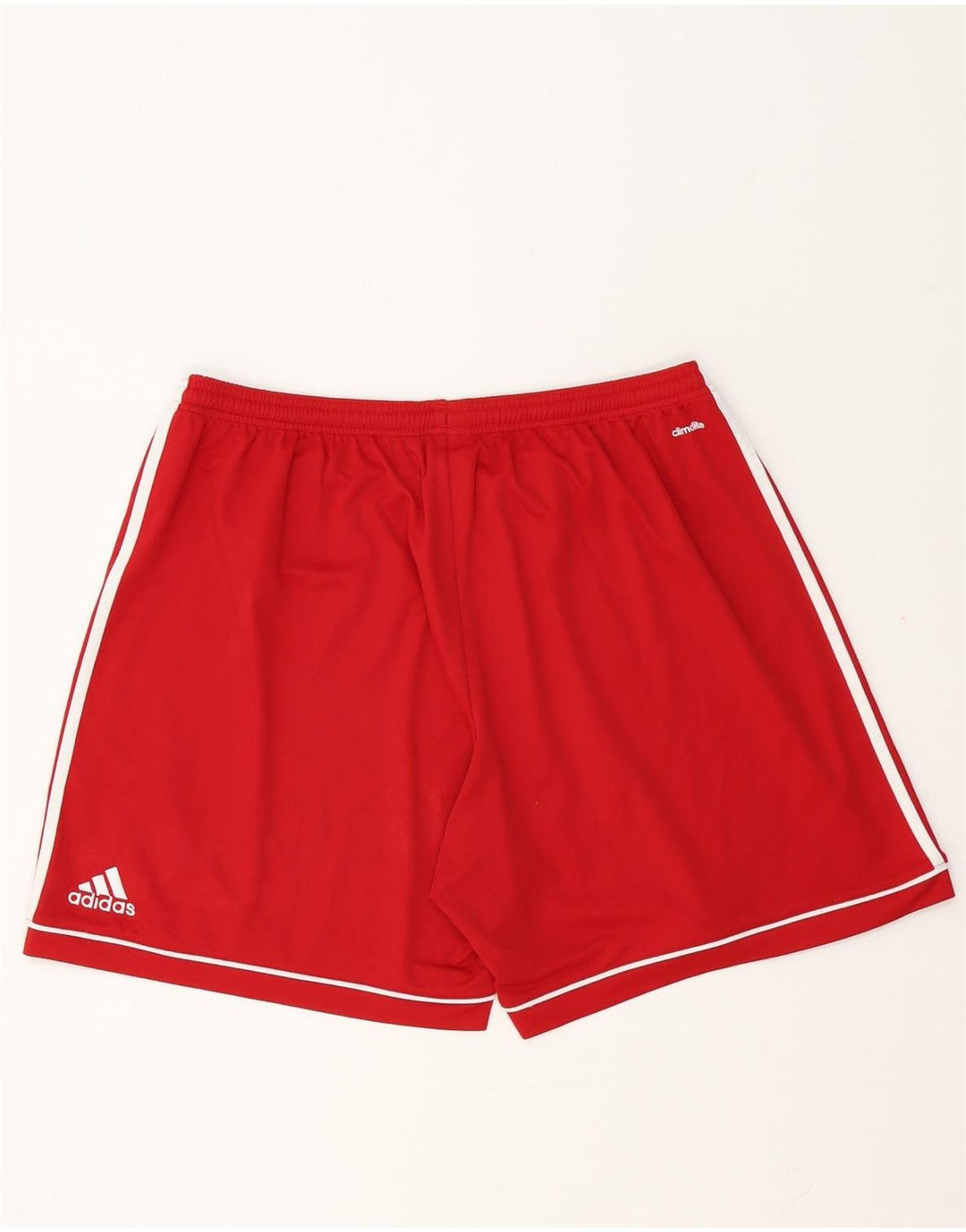 Pantaloncini sportivi Adidas Climalite da uomo 2XL poliestere rosso