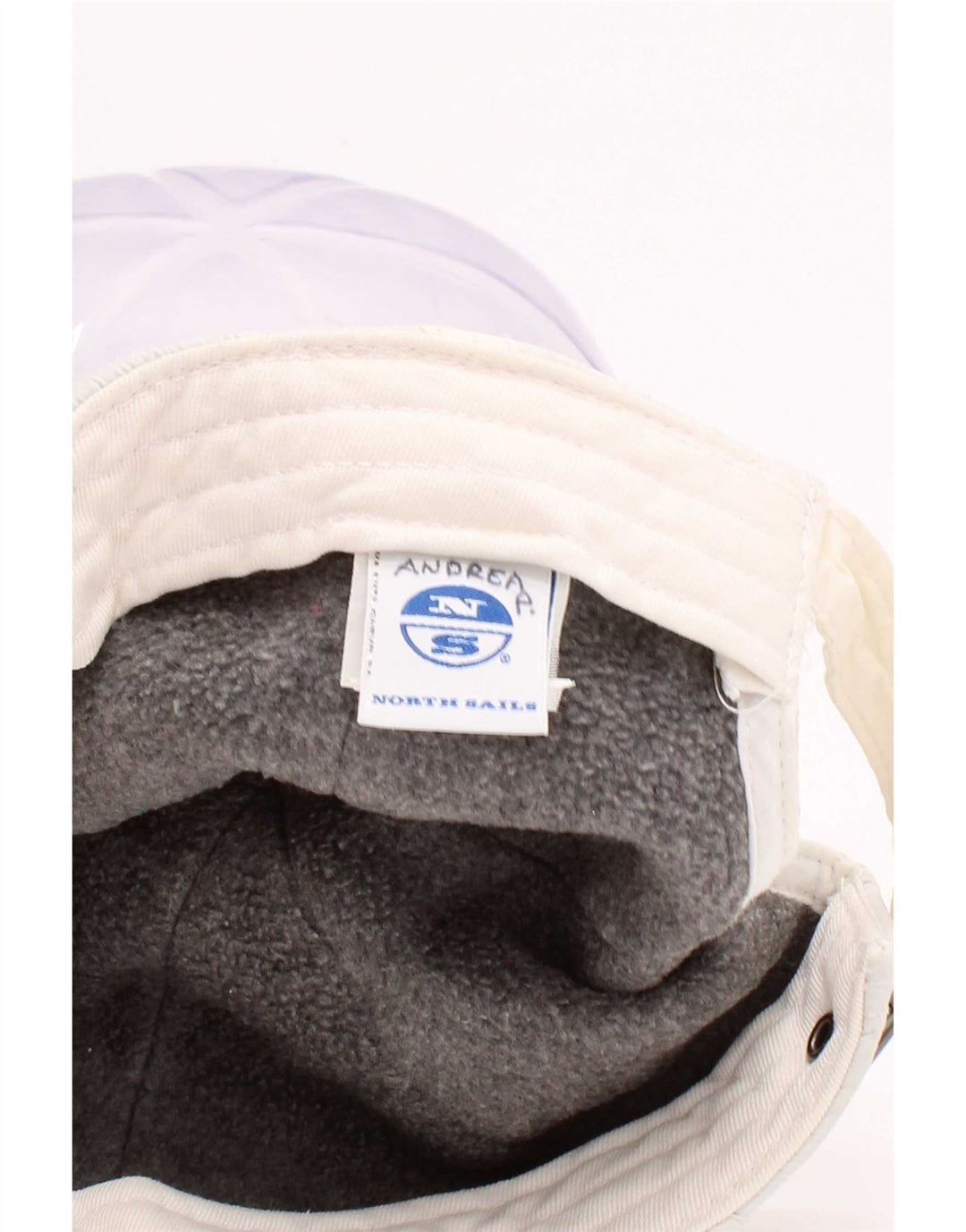 Berretto da baseball grafico da ragazzo North Sails 7-8 anni medio bianco sportivo