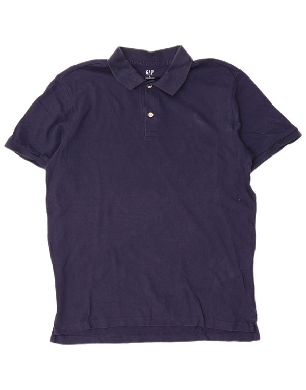 Polo da uomo Gap in cotone blu navy medio