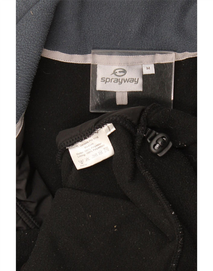 Giacca in pile da uomo Sprayway UK 38 Poliestere color block medio nero