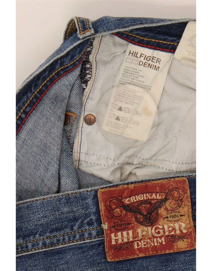 Jeans dritti da uomo Tommy Hilfiger W33 L32 cotone blu