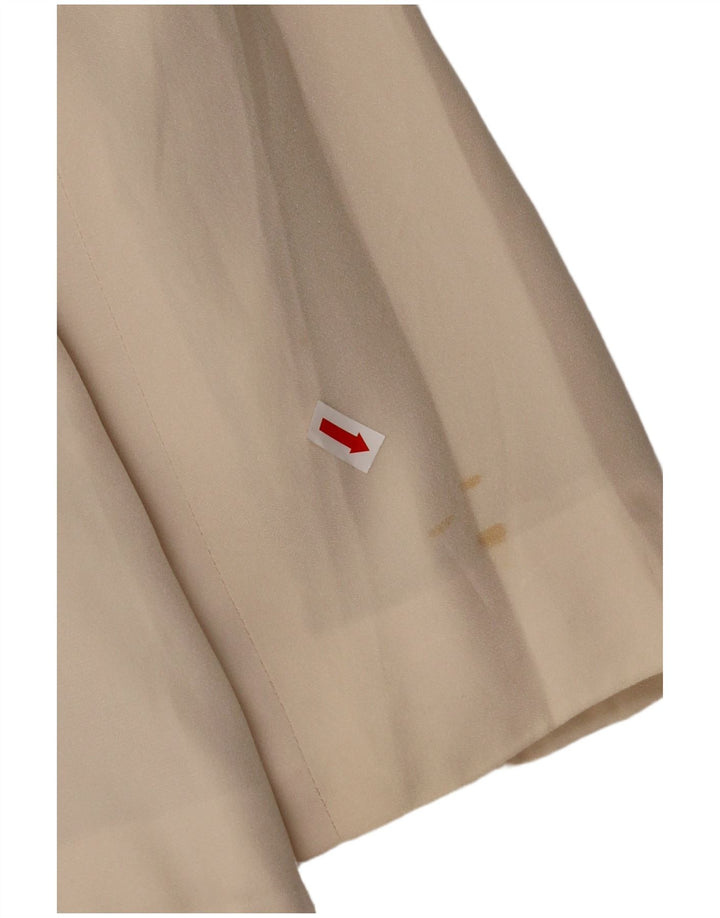LUISA SPAGNOLI Giacca Blazer a 3 Bottoni da Donna IT 42 Acetato Beige Medio