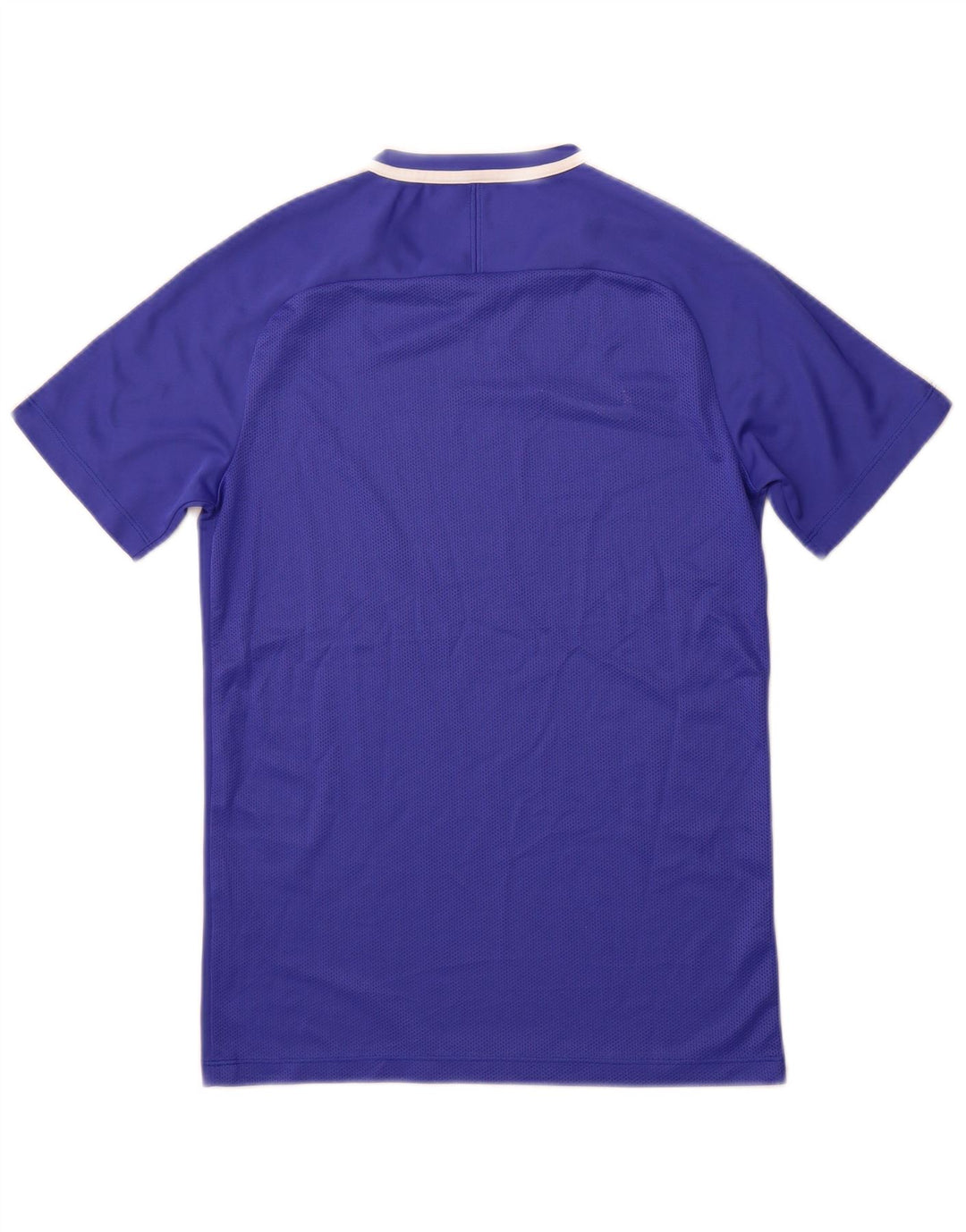 T-shirt NIKE da uomo Dri Fit Top piccolo blu color block