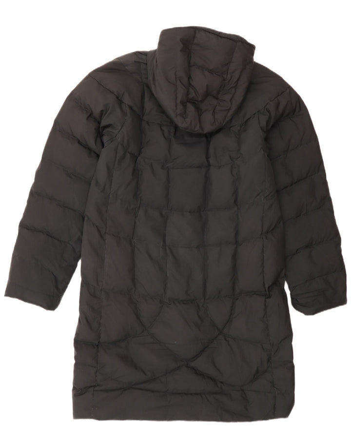 Cappotto imbottito con cappuccio da donna Timberland UK 14 medio poliestere nero