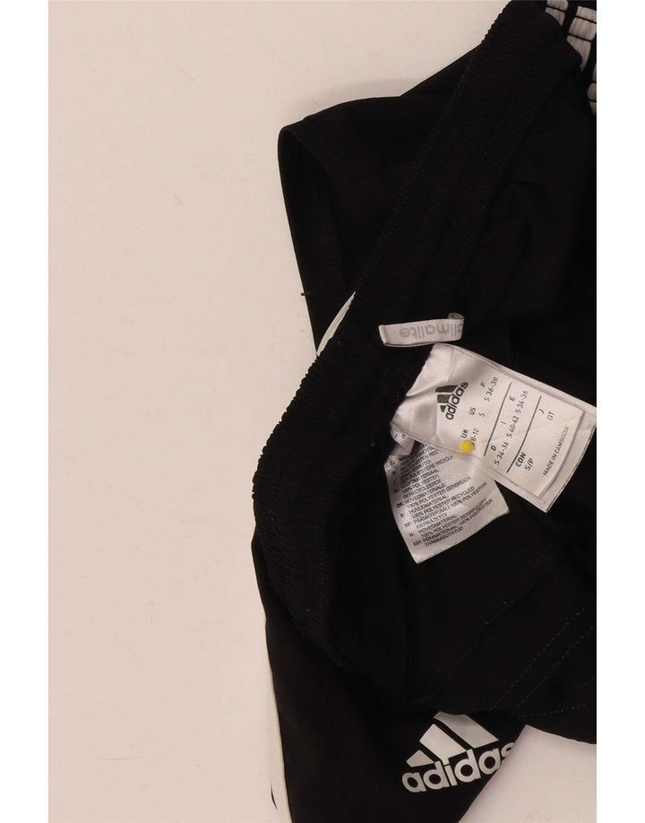 Pantaloncini sportivi Adidas Climalite da donna UK 8/10 Small Poliestere nero
