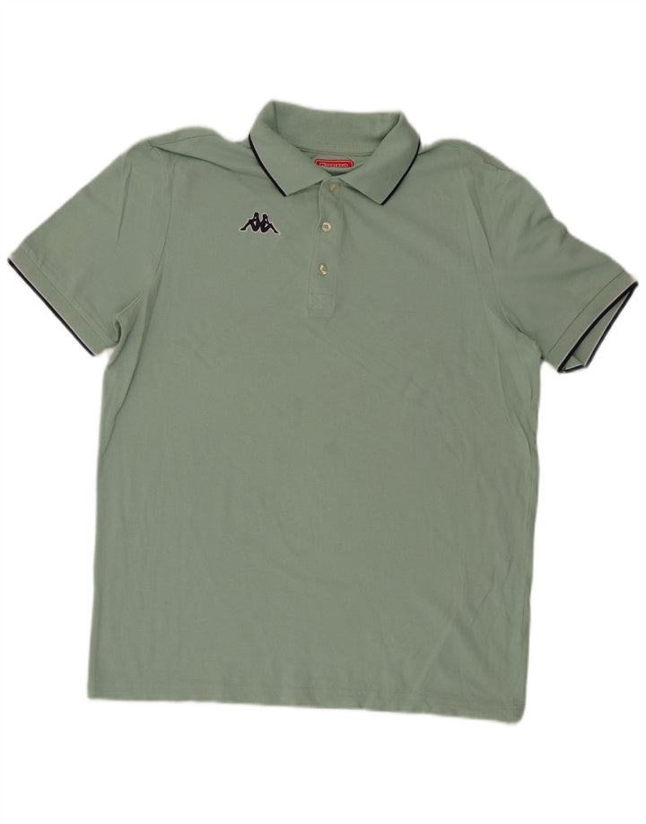 Polo Kappa da uomo XL verde