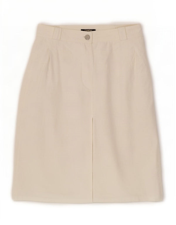 Gianfranco Ferre Womens High Waist Bermuda Shorts IT 42 Medium W24 White