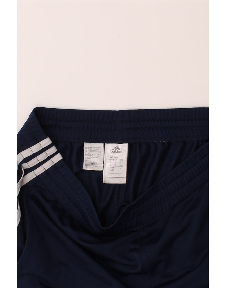 ADIDAS Mens Tracksuit Trousers Joggers UK 40/42 Medium Navy Blue Polyester Vintage Adidas and Second-Hand Adidas from Messina Hembry 
