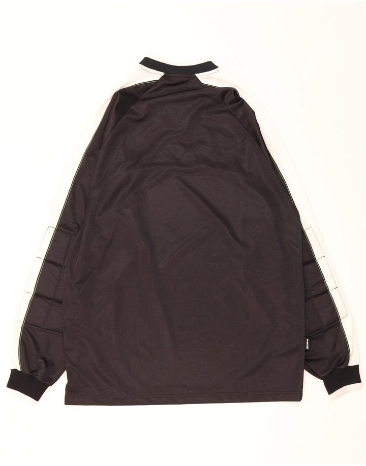 Errea Maglia da uomo a maniche lunghe grande in poliestere color block nero