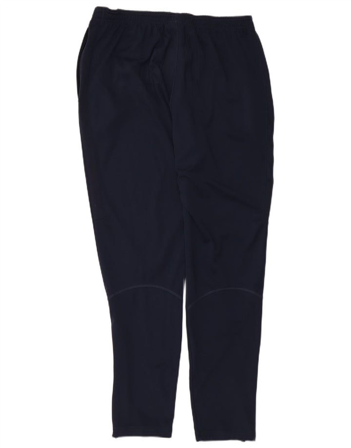 Pantaloni da tuta Nike Dri Fit da uomo, grandi, in poliestere blu navy