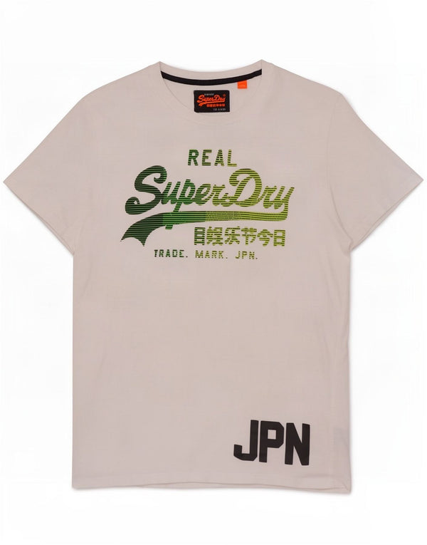 T-shirt grafica da uomo Superdry Top XL bianca