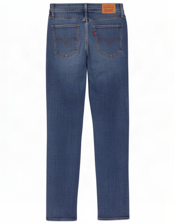 Levi's Jeans dritti a vita alta 724 da donna W25 L30 Cotone blu