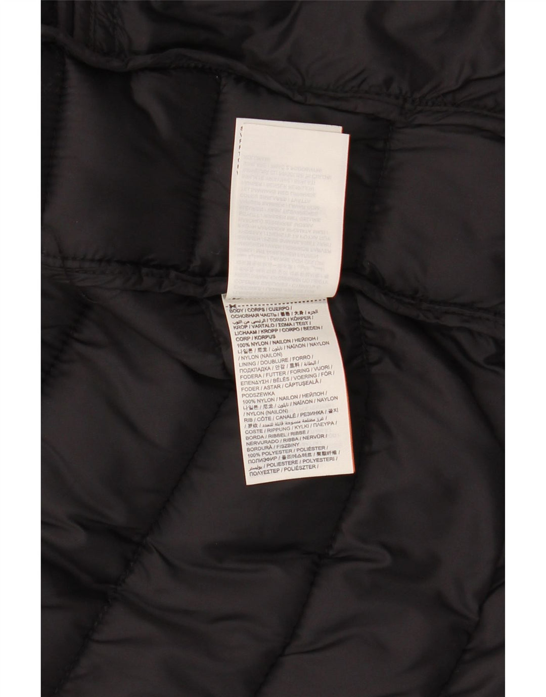 Giacca imbottita da uomo Superdry UK 36 piccola in nylon nero