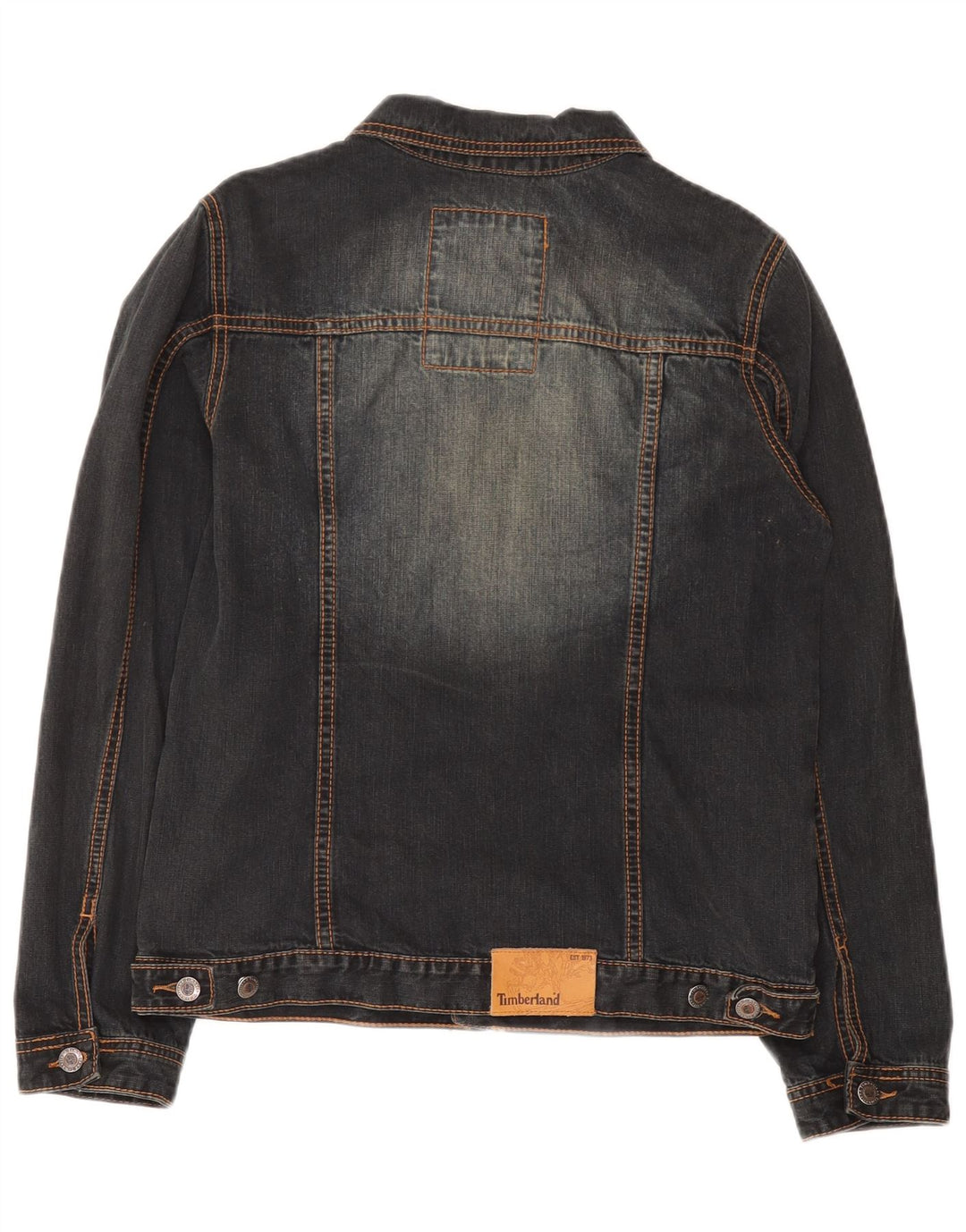 Giacca in denim da bambino TIMBERLAND 13-14 anni in cotone grigio