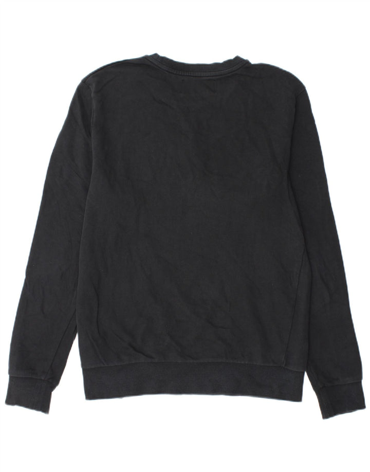 Calvin Klein Jeans Felpa grafica da uomo Maglione medio cotone nero