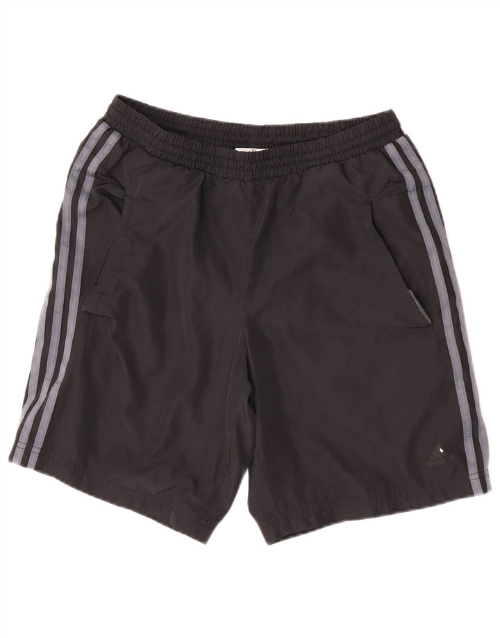 Pantaloncini sportivi Adidas Clima 365 da uomo piccoli in poliestere nero