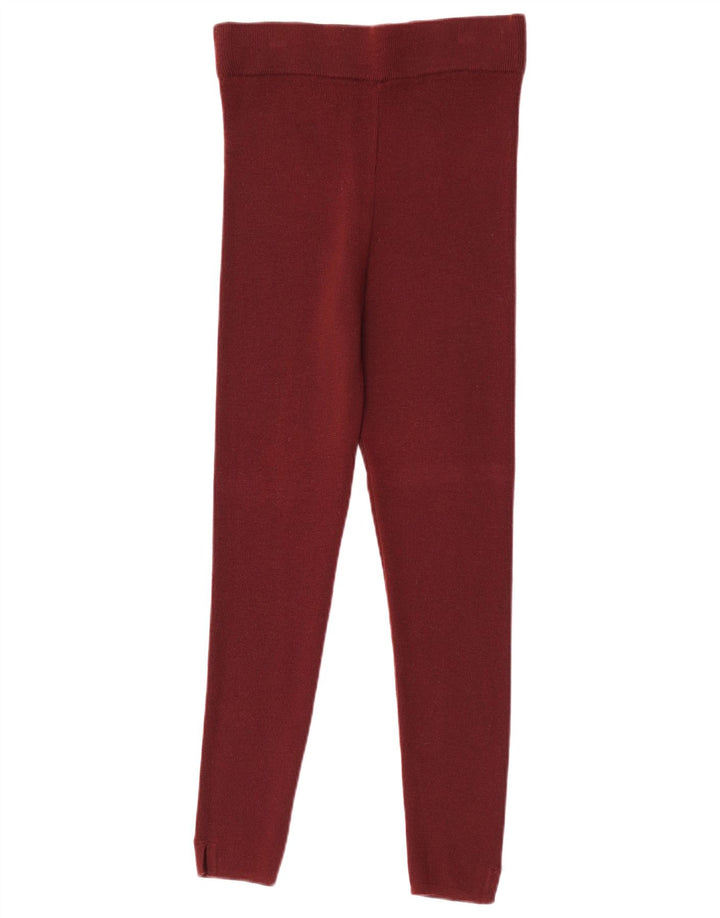 Leggings in maglia da donna Dolce & Gabbana IT 42 Lana marrone medio medio