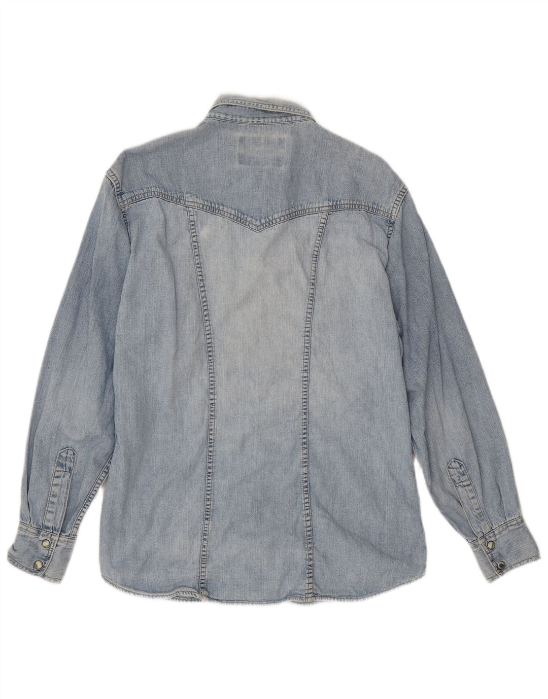 Camicia di jeans da donna Wrangler UK 14 grande blu
