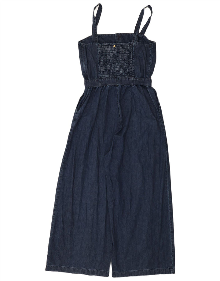 Tuta in denim da donna Element UK 14 Media W30 L25 Cotone blu navy