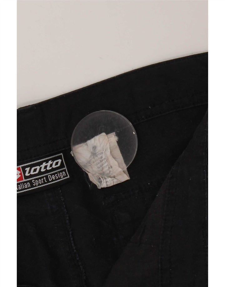 Pantaloncini cargo da uomo Lotto W36 Large in cotone blu navy