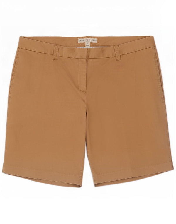 Tommy Hilfiger Womens Chino Shorts US 18 2XL W40 Beige Cotton