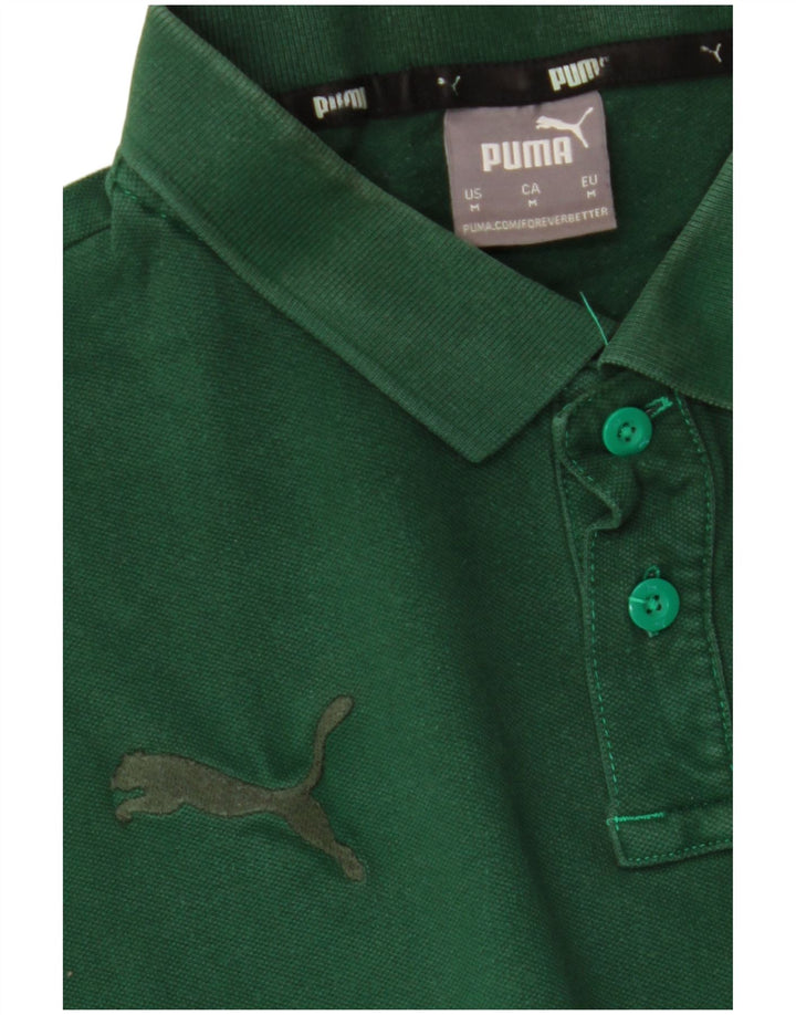 Polo Puma Da Uomo Verde Medio