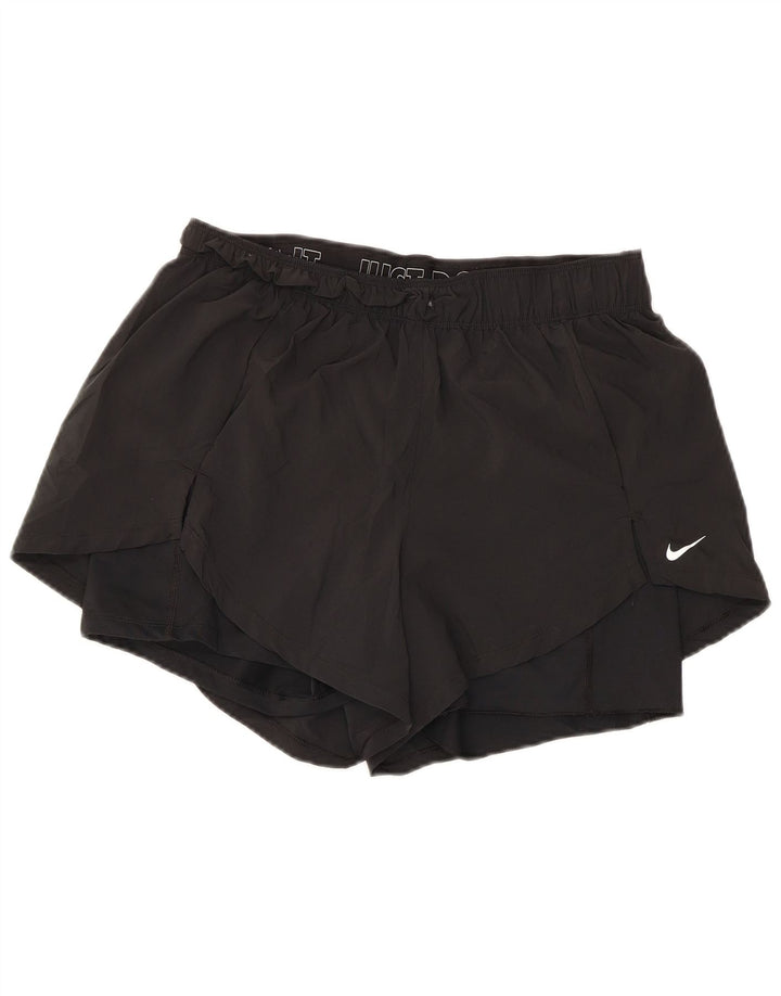 Pantaloncini sportivi da donna NIKE UK 14 grandi neri