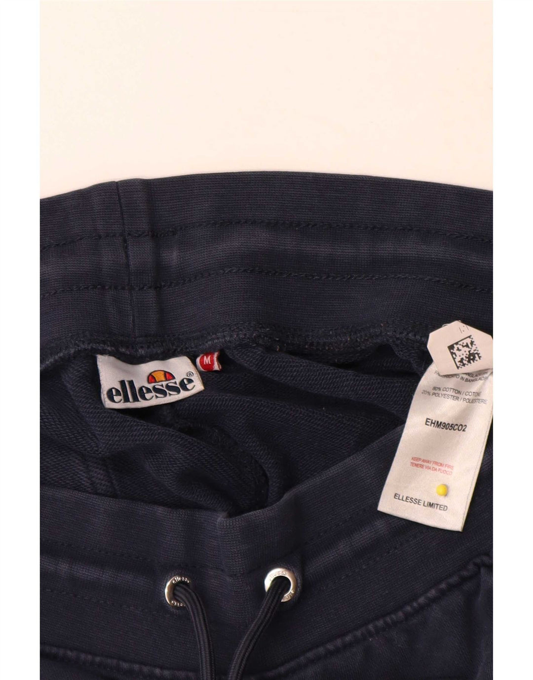 Pantaloni da tuta con grafica da uomo Ellesse Joggers medio cotone blu navy