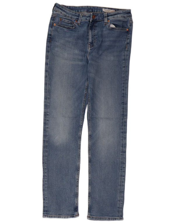 Marks & Spencer Womens The Sienna Straight Jeans UK 12 Medium W30 L28 Blue